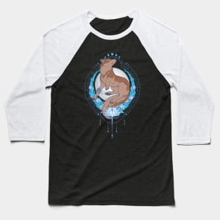 Howling Wolf Baseball T-Shirt